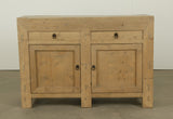 Antique Pinewood Server With Drawers (Size And Finish Vary Approx 50