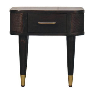 HomeRoots 18" Solid Wood Two Drawer Nightstand - Modern Design, Versatile Storage, Perfect for Any Space 701717