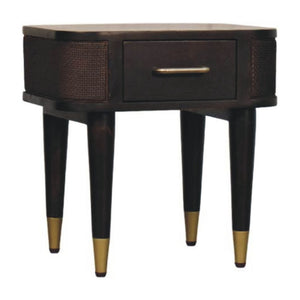 HomeRoots 18" Solid Wood Two Drawer Nightstand - Modern Design, Versatile Storage, Perfect for Any Space 701717