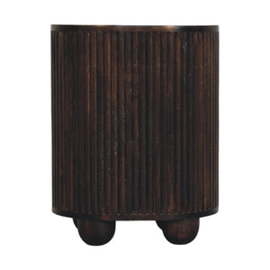HomeRoots 22" Solid Wood Two Drawer Nightstand – Modern, Durable Accent Table for Bedroom, Living Room & Office 701718