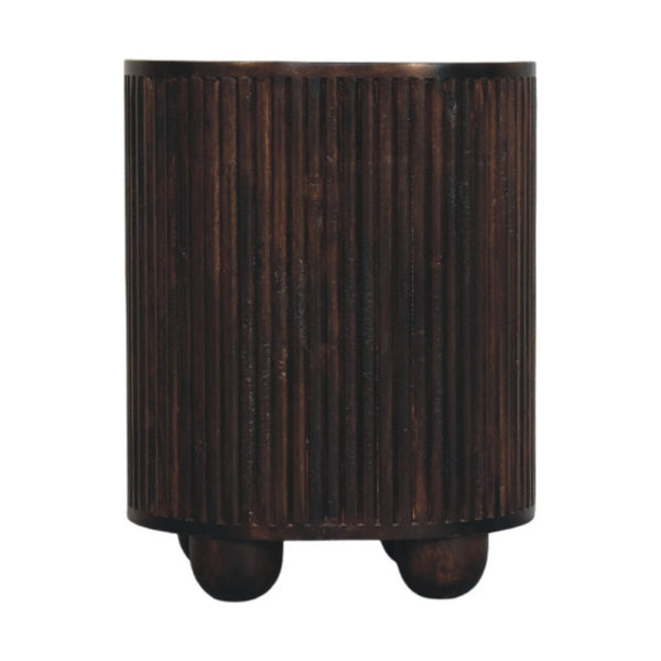 HomeRoots 22" Solid Wood Two Drawer Nightstand – Modern, Durable Accent Table for Bedroom, Living Room & Office 701718