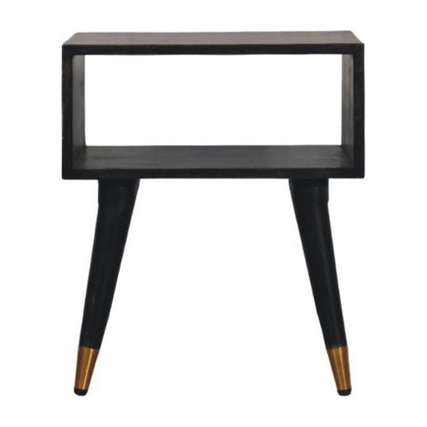 HomeRoots 21" Solid Wood Nightstand with Two Drawers - Stylish, Durable, Modern Design for Bedroom or Living Room 701744