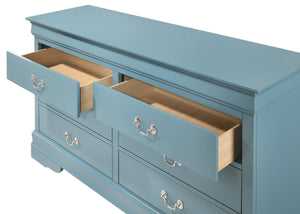 English Elm Charming Wooden Storage Chest 48"H x 31"W x 16"D — Classic Traditional Design, Sturdy, Ready-to-Use Teal 18 L x 59 W x 37 H B078107856