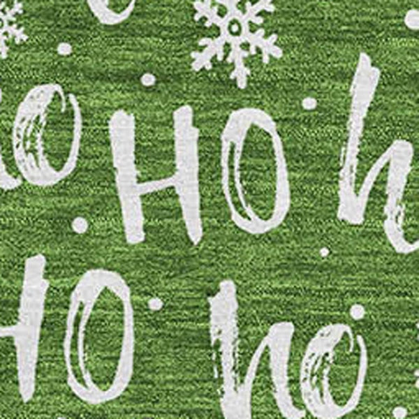 HomeRoots 10' X 14' Green and Ivory Washable Area Rug – Modern Abstract Design with UV Protection for Homes 701798