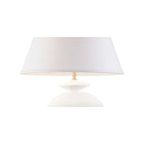 Opus Ceramic Lamp White Biscotto 70181 Chelsea House