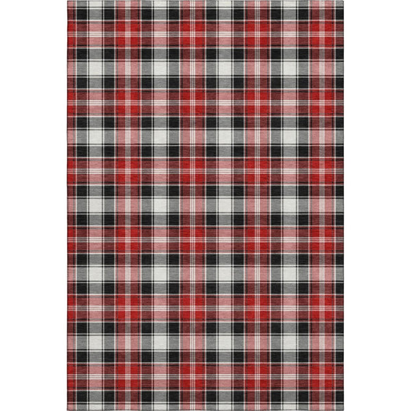 HomeRoots 9' X 12' Bold Abstract Geometric Area Rug – Washable, UV-Protected, Stylish, and Family-Friendly Design 701875