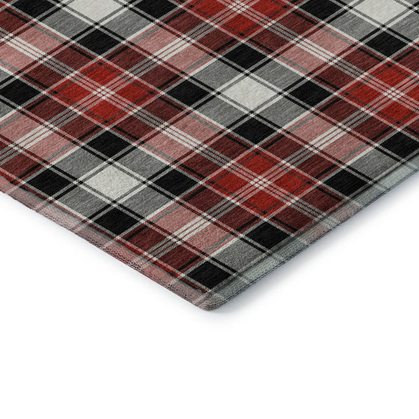 HomeRoots 9' X 12' Bold Abstract Geometric Area Rug – Washable, UV-Protected, Stylish, and Family-Friendly Design 701875