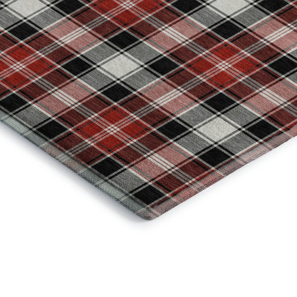 HomeRoots 9' X 12' Bold Abstract Geometric Area Rug – Washable, UV-Protected, Stylish, and Family-Friendly Design 701875