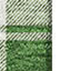 HomeRoots 8' X 10' Washable Green Gray Ivory Abstract Geometric Area Rug with UV Protection for Modern Homes 701886