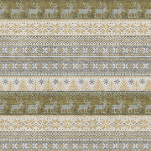 HomeRoots 5' X 8' Gray Ivory Gold Abstract Geometric Washable Area Rug - Durable, Stain-Resistant, UV Protected 701902