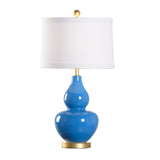 Gourd Lamp Blue 70192 Chelsea House