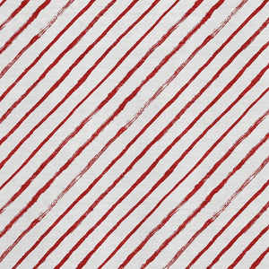 HomeRoots 10' X 14' Red And White Geometric Area Rug - Washable, Stain-Resistant, UV Protected for Durability! 701948