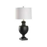 Greenwich Ceramic Lamp Black 70195 Chelsea House