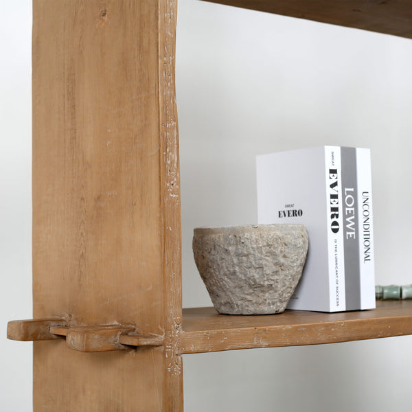 Lilys Vintage Shelf Weathered Natural Size Vary Approx. 45.6X13.7X92.5H 7020