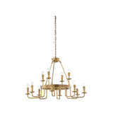 Clara Chandelier Gold 70201 Chelsea House