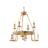 Clara Chandelier Gold 70201 Chelsea House