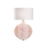 Lizzie Lamp Pink, White/Cream 70206 Chelsea House