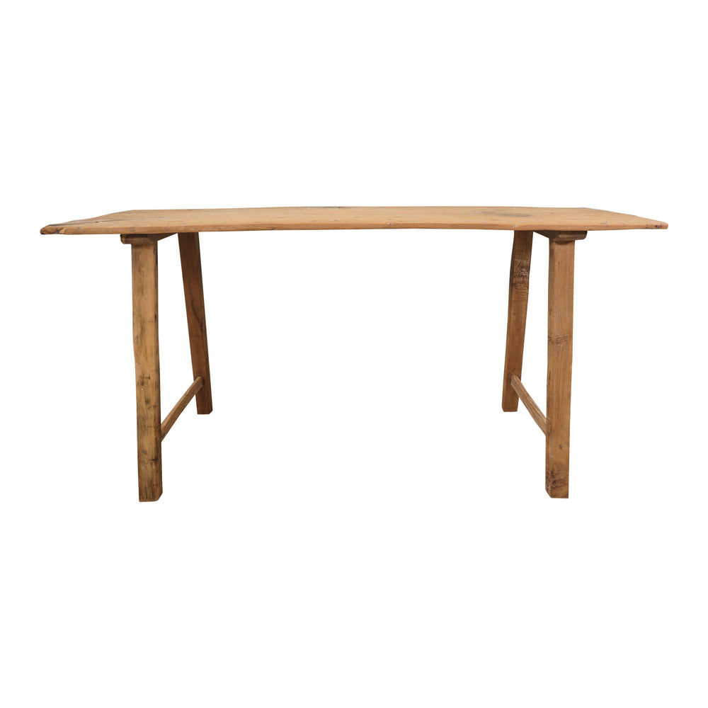 Lilys Approx. 5-6Ft Long Vintageteak Wood Console Weathered Natural (Size & Color Vary) 7023