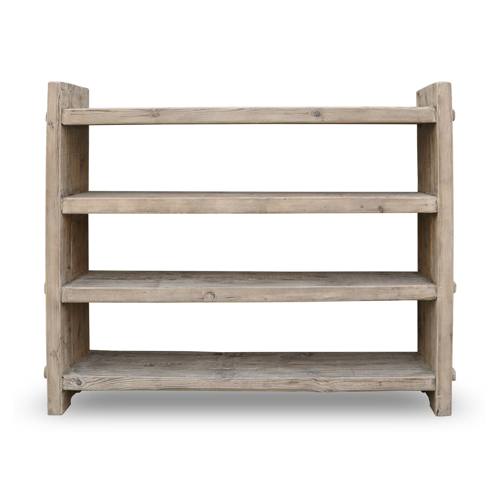 Lilys Vintage Shelf Approx. 67X16X56H Weathered Natural (Size & Color Vary) 7024-2
