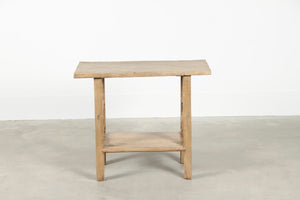 Lilys Vintage Counter Table Approx. 37X20X31H Weathered Natural (Size & Color Vary) 7025