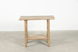 Vintage Counter Table Approx. 37X20X31H Weathered Natural (Size & Color Vary)