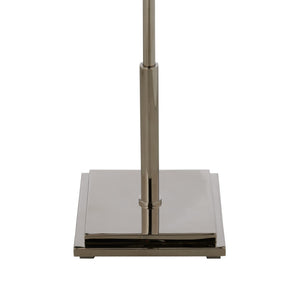 Chelsea House St. Dunstan Polished Nickel Floor Lamp By Jamie Merida — 55.5" Sleek Metal Design, Warm Ambient Glow 70262