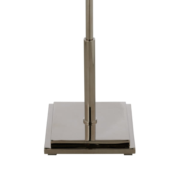 Chelsea House St. Dunstan Polished Nickel Floor Lamp By Jamie Merida — 55.5" Sleek Metal Design, Warm Ambient Glow 70262