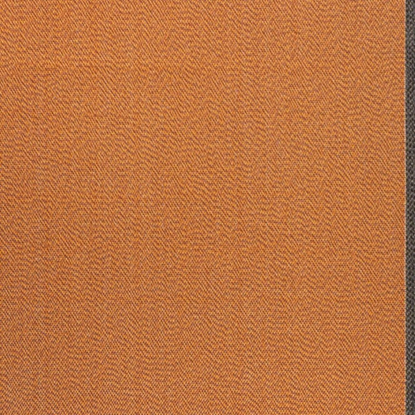 HomeRoots 8' Vibrant Orange and Dark Gray Striped Area Rug - Durable Indoor/Outdoor Design for Any Space 702638