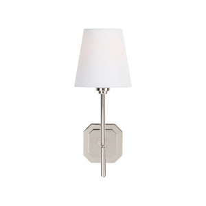 Chelsea House Overhill Polished Nickel Sconce By Jamie Merida — Sculptural Modern Wall Light With Bold Square Accent 70265