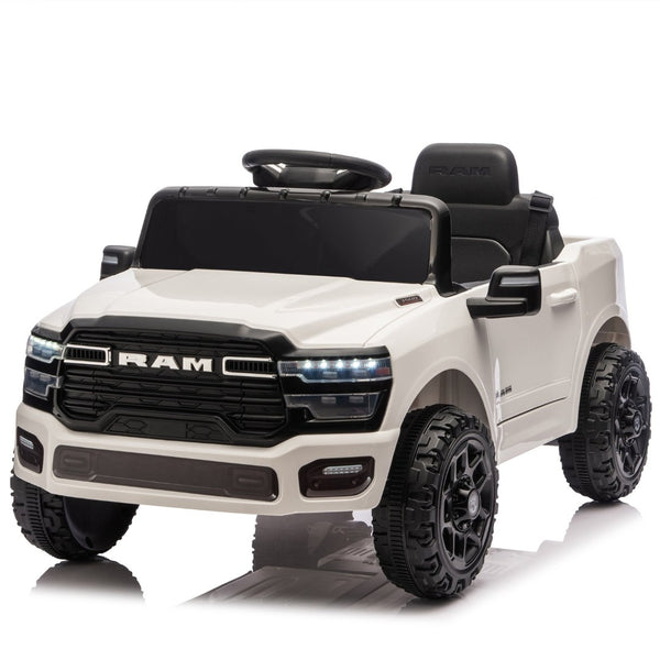 English Elm Licensed Dodge Ram 3500 12v Kids Ride on Truck with Parental Remote and Rear Suspension W1578P346252