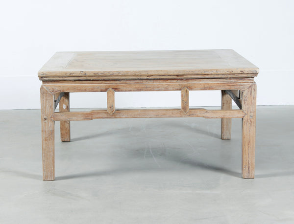 Lilys Antique Square Coffee Table Approx.38X38X19.6H Weathered Natural(Size Vary) 7027