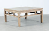 Lilys Antique Square Coffee Table Approx.38X38X19.6H Weathered Natural(Size Vary) 7027
