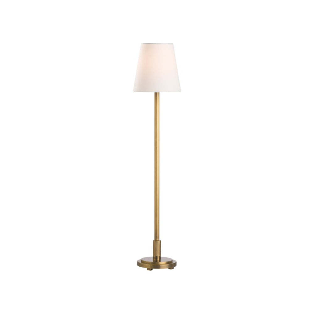 Chelsea House Underwood Aged Brass Buffet Lamp By Jamie Merida — 28" Minimalist Metal Accent Light For Entryway Tables 70271