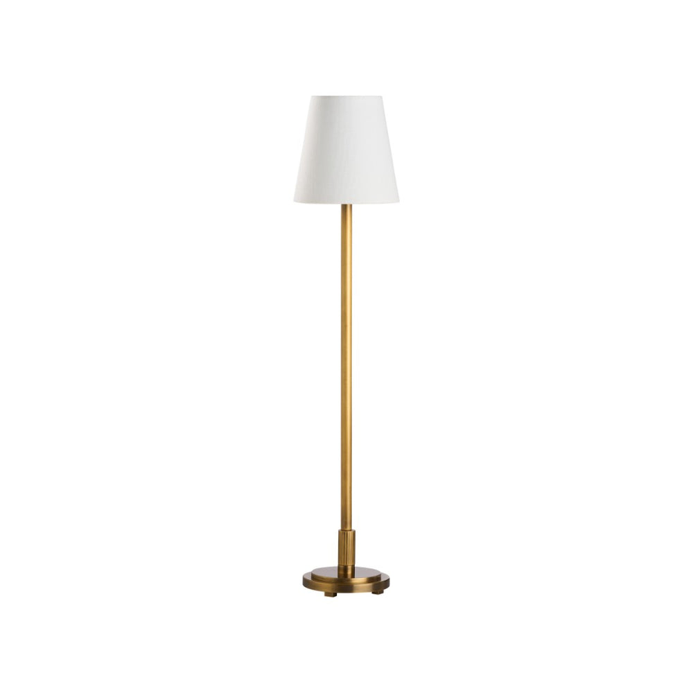 Chelsea House Underwood Aged Brass Buffet Lamp By Jamie Merida — 28" Minimalist Metal Accent Light For Entryway Tables 70271