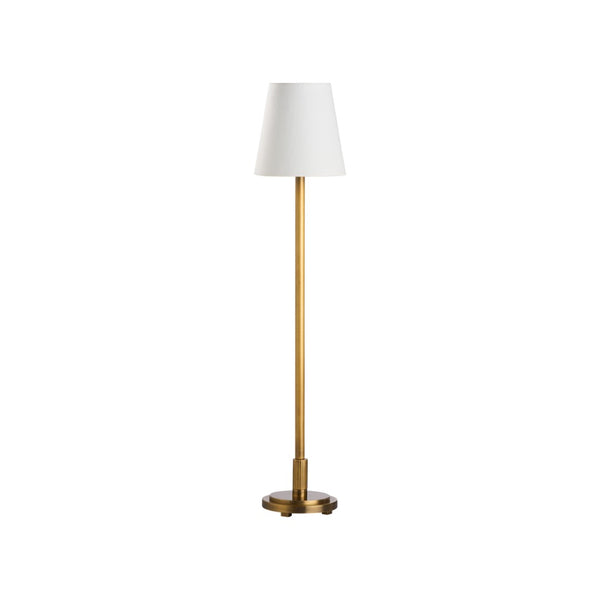 Chelsea House Underwood Aged Brass Buffet Lamp By Jamie Merida — 28" Minimalist Metal Accent Light For Entryway Tables 70271