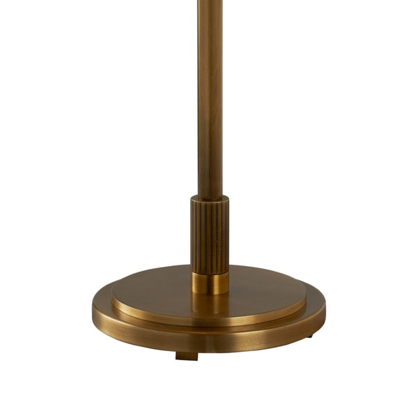 Chelsea House Underwood Aged Brass Table Lamp By Jamie Merida — Minimalist Vintage Metal Accent, 28.5" Tall Glow 70273