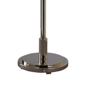 Chelsea House Underwood Sleek Table Lamp By Jamie Merida In Polished Nickel — Minimalist Vintage Charm, 28.5" H 70274