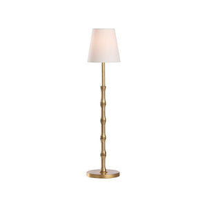 Chelsea House Artois Buffet Lamp By Jamie Merida — Gilt Bamboo-Inspired Sculptural Accent Lamp For Warm Ambient Glow 70275