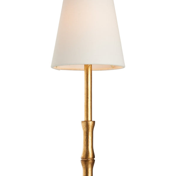 Chelsea House Artois Buffet Lamp By Jamie Merida — Gilt Bamboo-Inspired Sculptural Accent Lamp For Warm Ambient Glow 70275