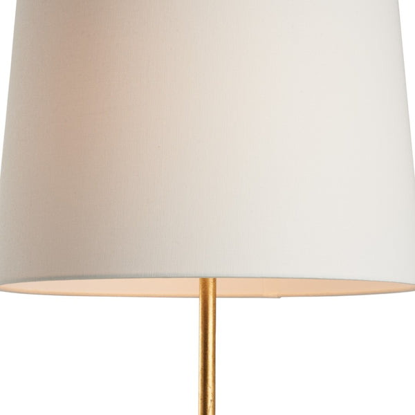 Chelsea House Artois Sculptural Floor Lamp In Aged Brass — Bamboo-Inspired 62" Ambient Light For Modern Homes 70277