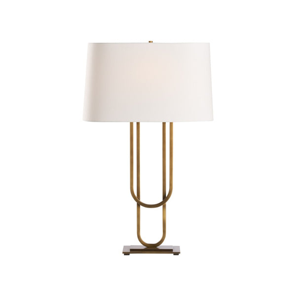 Chelsea House Odeon Sculptural Table Lamp In Aged Brass By Jamie Merida — Vintage-Inspired Warm Ambient Light, 29.5" 70281