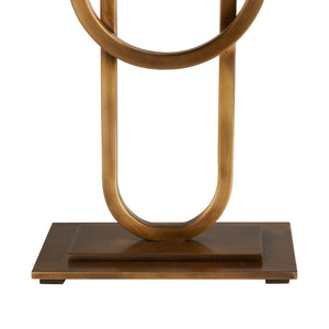 Chelsea House Odeon Sculptural Table Lamp In Aged Brass By Jamie Merida — Vintage-Inspired Warm Ambient Light, 29.5" 70281