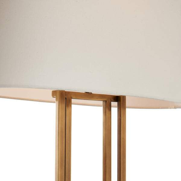 Chelsea House Odeon Sculptural Table Lamp In Aged Brass By Jamie Merida — Vintage-Inspired Warm Ambient Light, 29.5" 70281