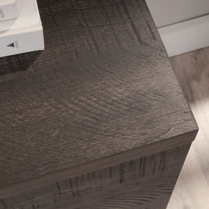 English Elm Lateral File - Sleek Black Finish For Modern Office Storage, Secure & Space-Saving Design Solutions B356P367784