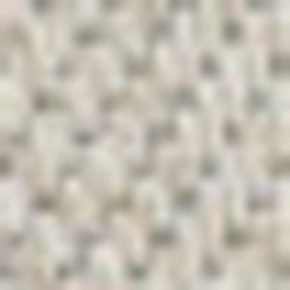 HomeRoots 8' Aqua & Cream Striped Area Rug – Durable Indoor/Outdoor Design, Easy Care, Perfect for High-Traffic Areas 702895