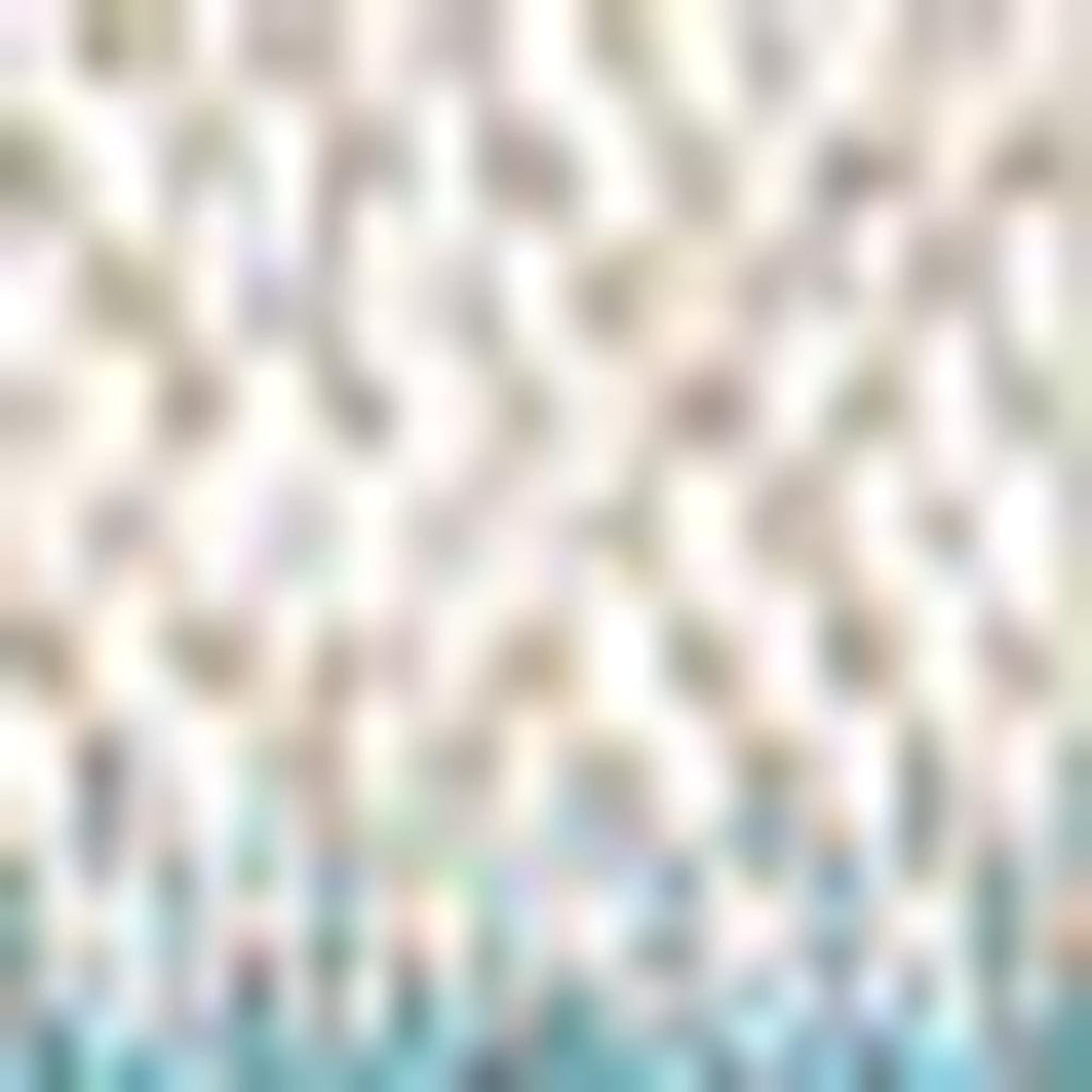 HomeRoots 8' Aqua and Cream Striped Area Rug - Stylish Indoor/Outdoor Design for Coastal Living Spaces! 702902