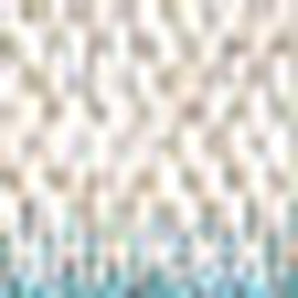 HomeRoots 8' Aqua and Cream Striped Area Rug - Stylish Indoor/Outdoor Design for Coastal Living Spaces! 702902