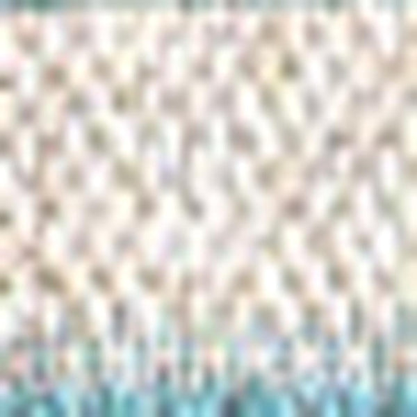 HomeRoots 8' Aqua and Cream Striped Area Rug - Stylish Indoor/Outdoor Design for Coastal Living Spaces! 702902