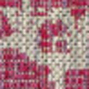 HomeRoots 5' X 8' Fuchsia and Light Gray Medallion Rug - Durable, Stylish, Easy-Care Indoor/Outdoor Accent Rug 702957