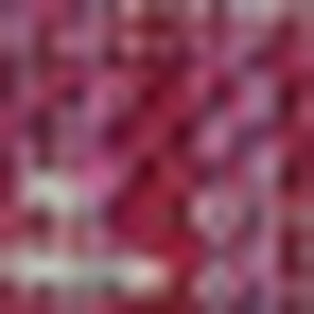 HomeRoots 8' Fuchsia and Light Gray Indoor Outdoor Area Rug - Stylish Medallion Design for Versatile Spaces 702968